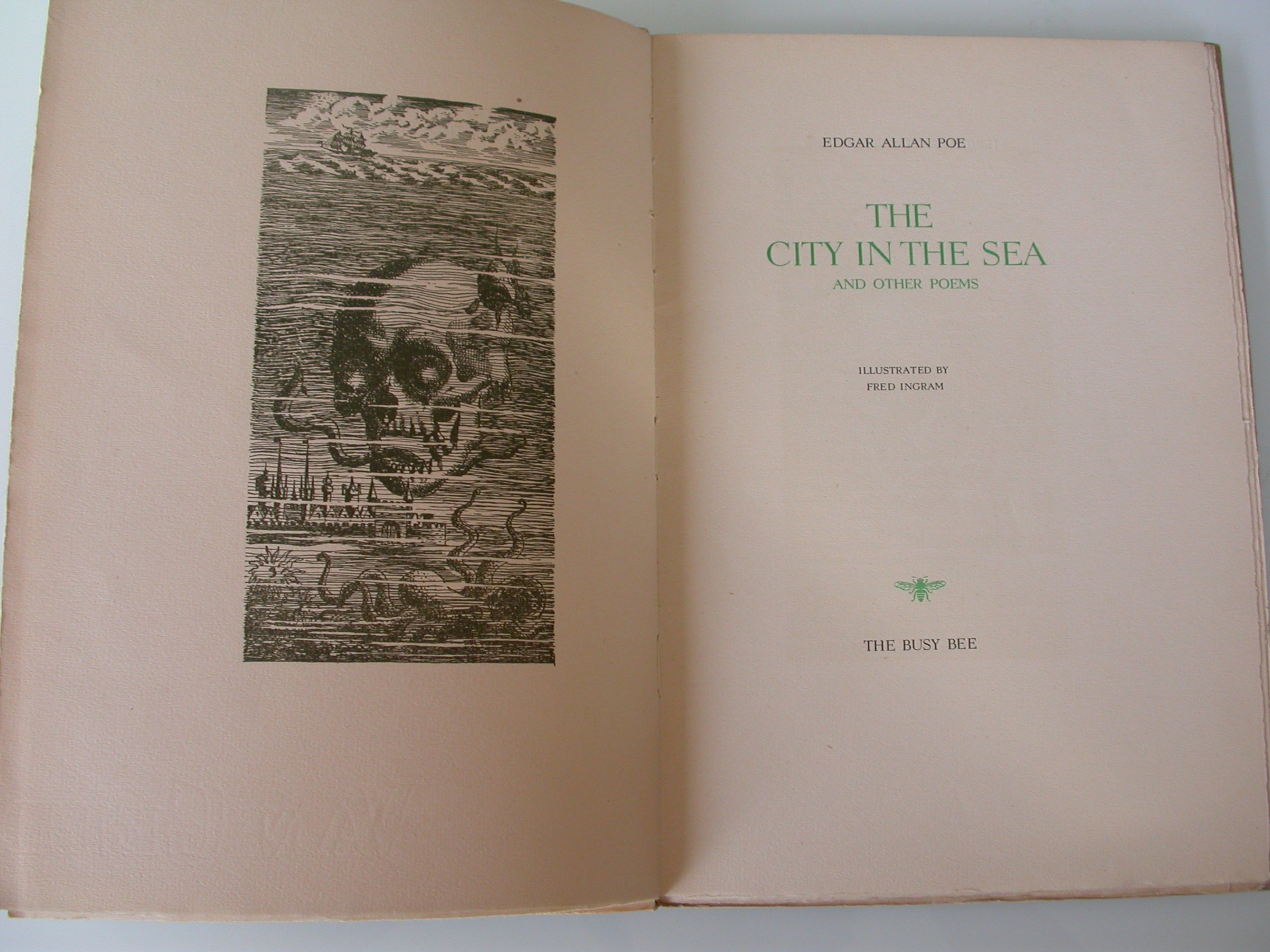 Boek van de week: Edgar Allen Poe - The city in the sea and other poems
