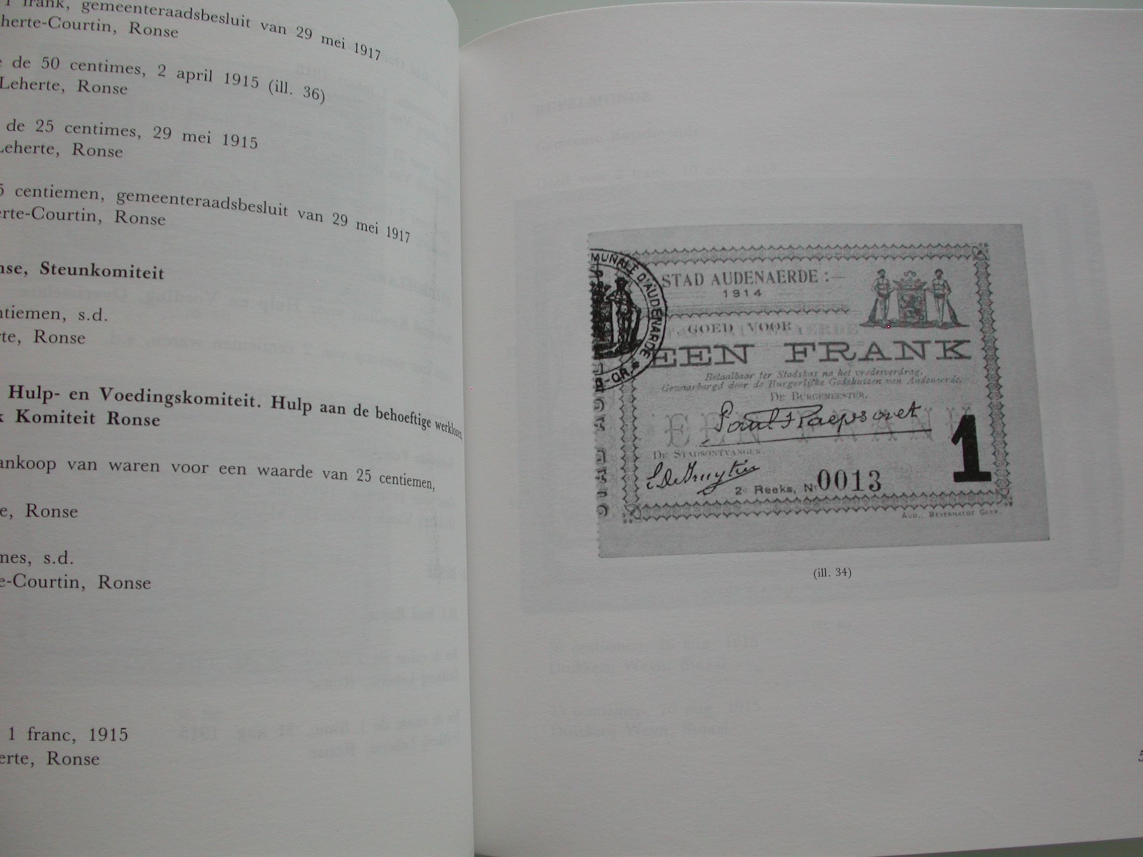 boek van de week: Het noodgeld van Oost-Vlaanderen tijdens WOI en WOII