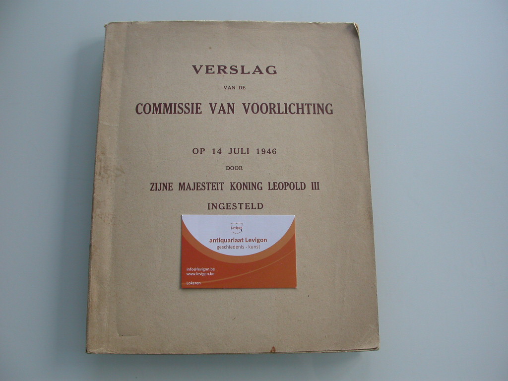 Verslag van de Commissie van voorlichting (koningskwestie)