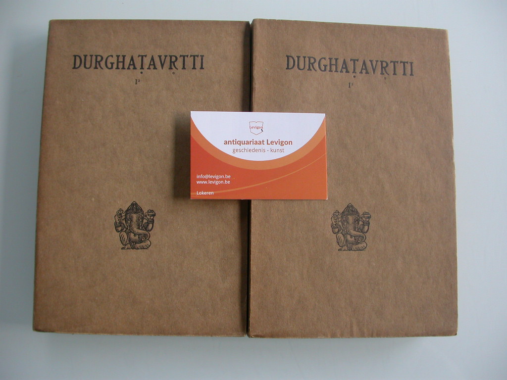 Renou Louis: La Durghatavrtti de Saranadeva, vol I2 + I3: Adhyaya I + II