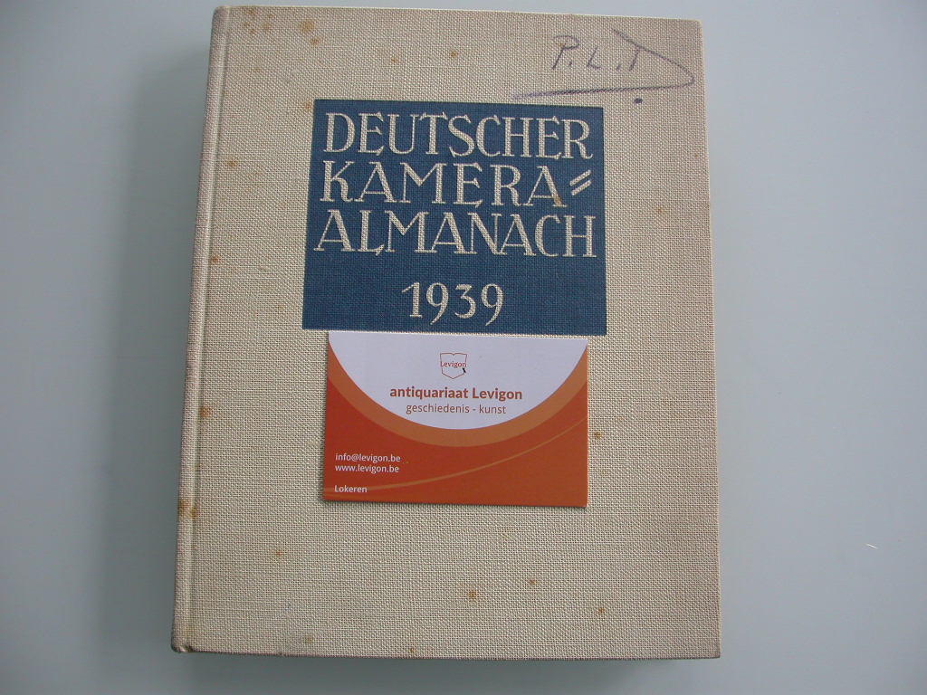Weiss Deutscher Kamera-Almanach 1939