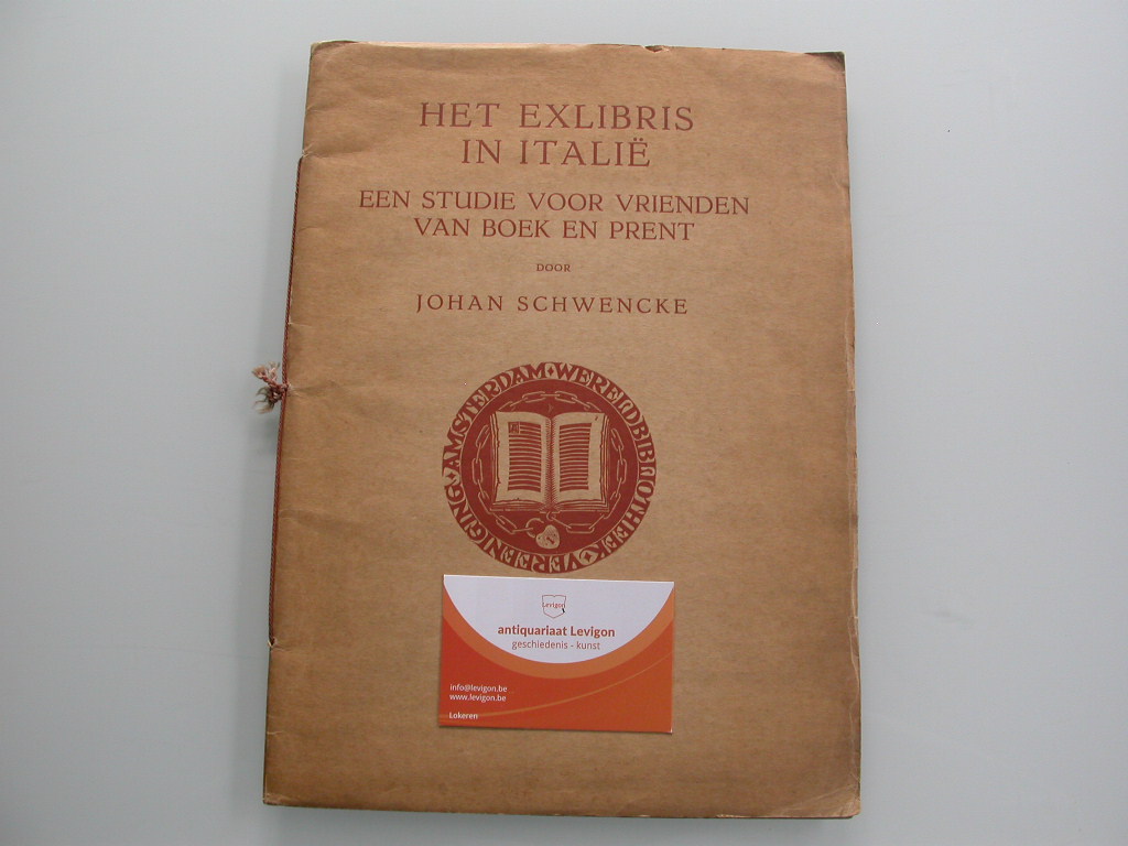 Schwencke Johan Het exlibris in Italië