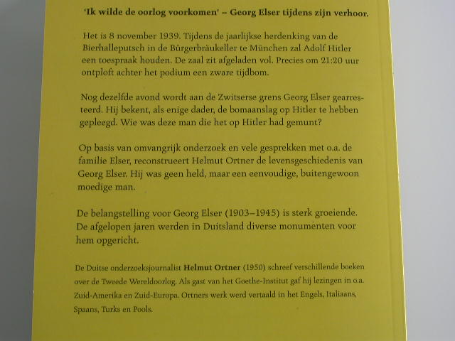 Ortner De eenzame dader (Georg Elser)