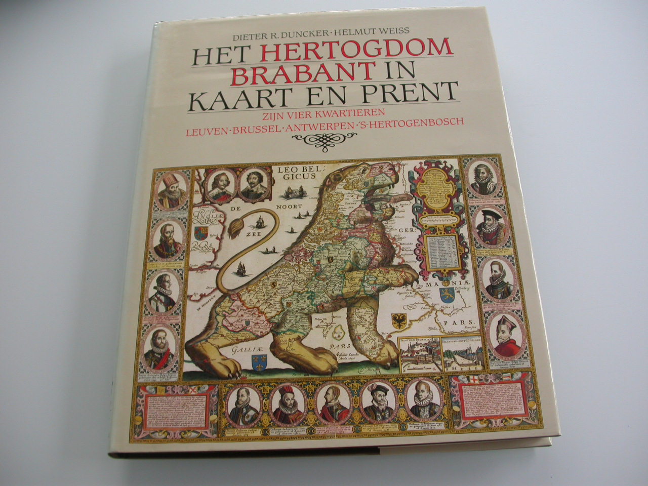 Duncker & Weiss Het Hertogdom Brabant in kaart en prent