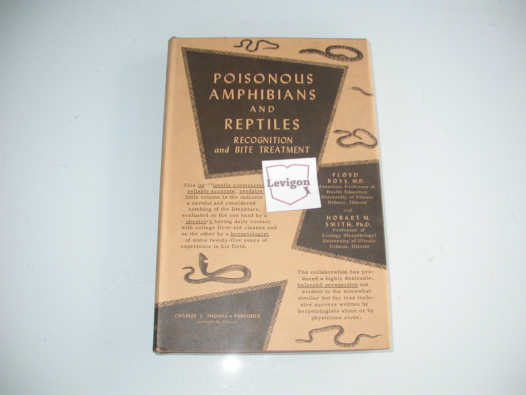 Boys Poisonous amphibians and reptiles