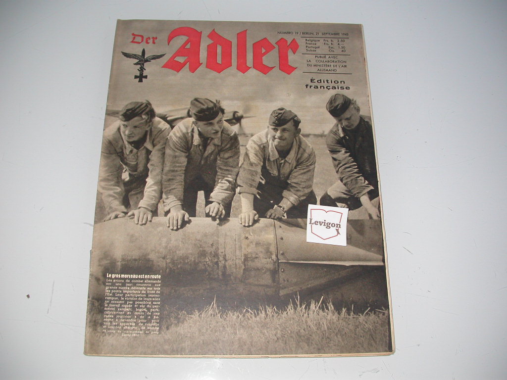 Der Adler 1943 n° 19 édition française