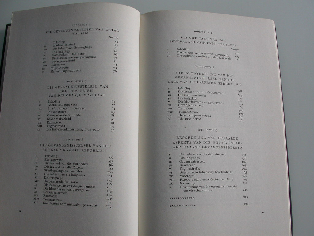 Venter Die geskiedenis van die Suid-Afrikaanse gevangenisstelsel 1652-1958