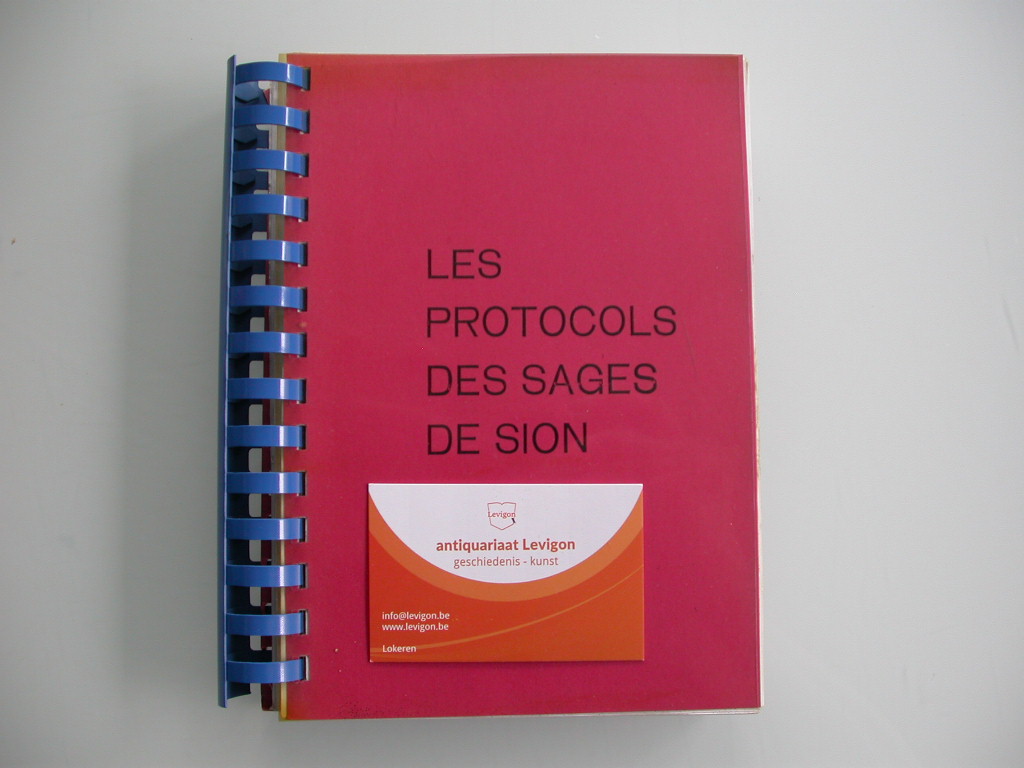 Les protocols des sages de Sion