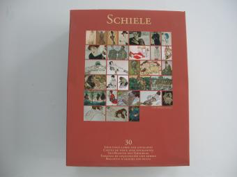 Egon Schiele 30 kunstpostkaarten met enveloppen