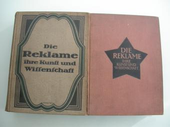 Die Reklame: ihre Kunst und Wissenschaft - Paul Ruben - 2 volumes complete set 1914