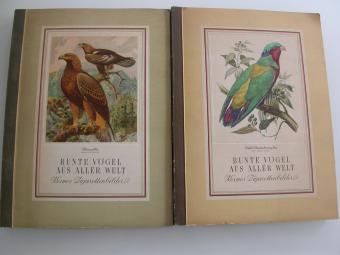Bunte Vögel aus aller Welt - Complete Kosmos Zigarettenbilder Bird Album (2 Volumes)