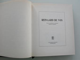 Reinaard de vos – Middelnederlands dierenepos Vlaamse Volksboeken