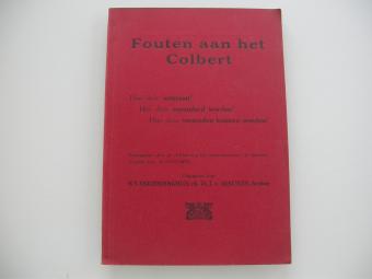 Fouten aan het colbert 1932