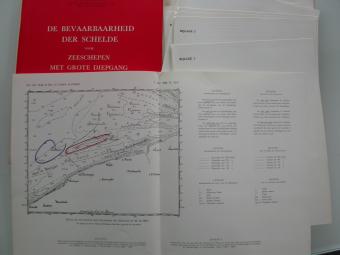 map De bevaarbaarheid der Schelde voor zeeschepen met grote diepgang