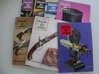 Lot Gazette des armes 7 numéros