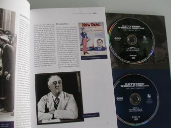 De Tweede Wereldoorlog in woord en beeld 8 delen + 16 DVD's