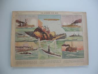  Imagerie Quantin Série 21 n°7 - La guerre sur mer