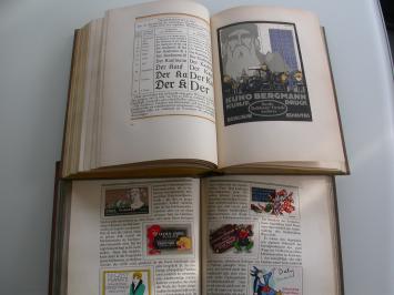 Die Reklame: ihre Kunst und Wissenschaft - Paul Ruben - 2 volumes complete set 1914