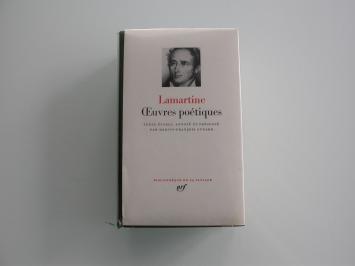 de Lamartine A: Oeuvres poétiques complètes