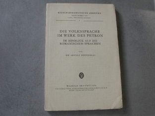 Stefenelli Arnulf: Die Volkssprache im Werk des Petron