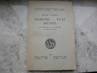 Grégoire Antoine: Edmond - Puxi Michel, les prénoms et les surnoms de trois enfants