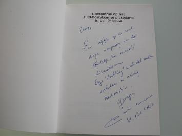 Liberalisme op het Zuid-Oostvlaamse platteland in de 19° eeuw (gesigneerd)