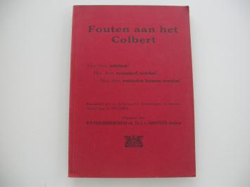Fouten aan het colbert 1932