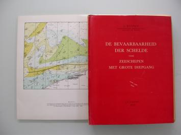 map De bevaarbaarheid der Schelde voor zeeschepen met grote diepgang