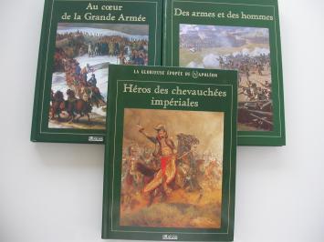La glorieuse épopée de Napoléon - Lot de 3 volumes