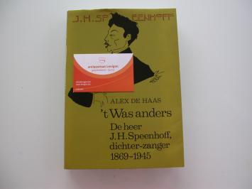 De Haas 't Was anders( JH Speenhoff)