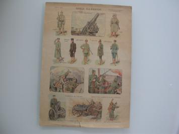 Imagerie Quantin Série 21 n°5 - Armée allemande