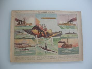  Imagerie Quantin Série 21 n°7 - La guerre sur mer