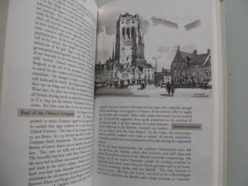 tekening Veurne in boek The fair face of Flanders