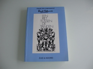 Een riet tussen de tanden (Bert Peleman) gesigneerd