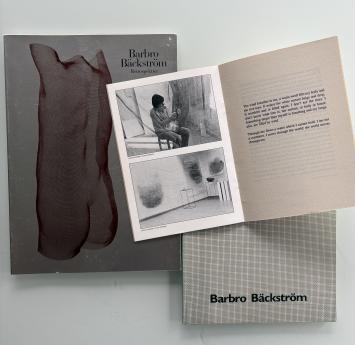 Barbro Bäckström – Two Publications on the Swedish Sculptor (1989–1990)