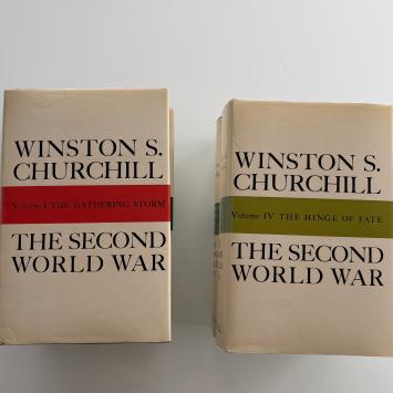 Winston S. Churchill The Second World War Complete six-volume set