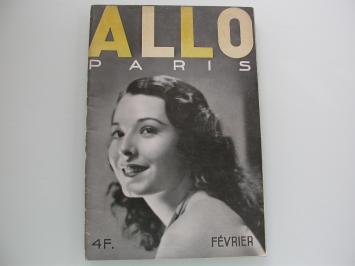 Allo Paris 1934 n° 9