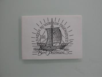 Bert Peleman gesigneerd kaartje met persoonlijke opdracht