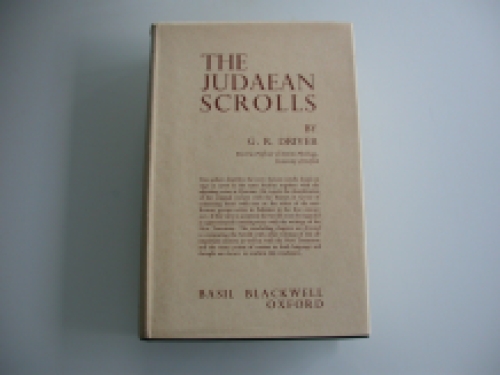 Driver The Judaean Scrolls