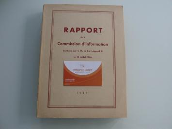 Rapport de la commission d'information (la question royal)